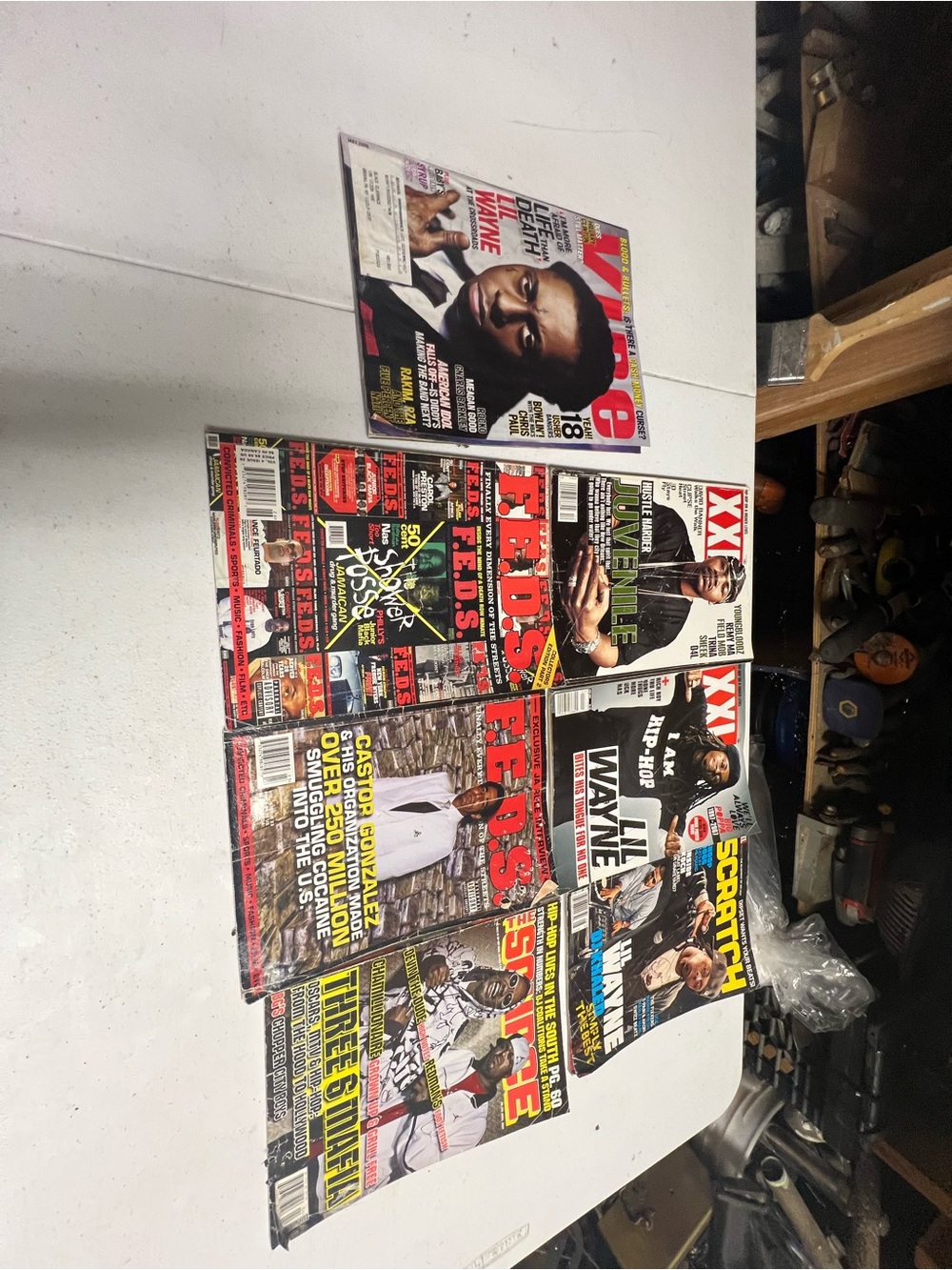 Hip-Hop Magazine Lot - XXL, Vibe, The Source Covers